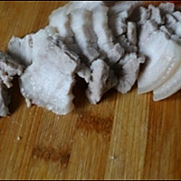 包菜回锅肉的做法图解3