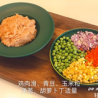 【低脂！生酮！减脂鸡肉饼】的做法图解5