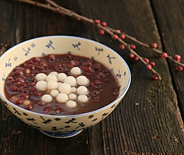 珍珠丸子红豆汤的做法