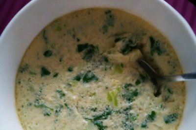 菠菜虾仁鸡蛋羹