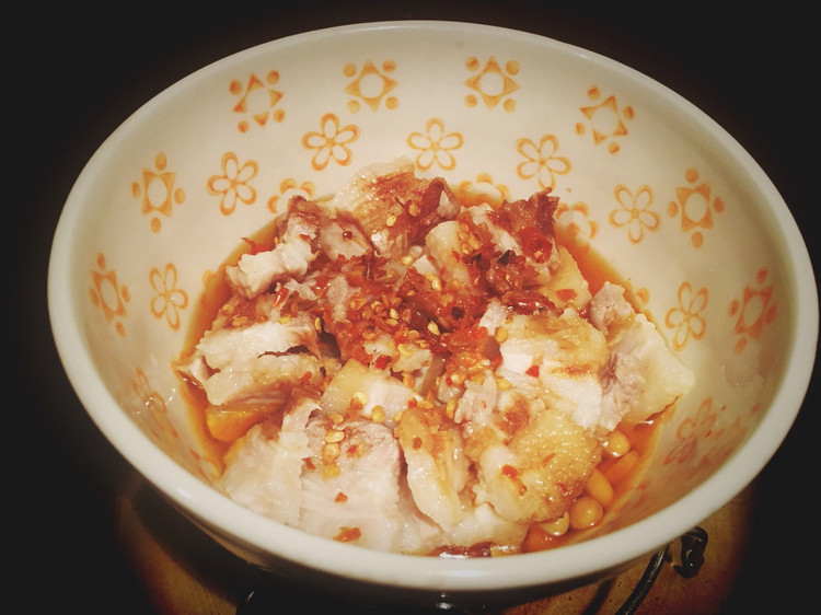 腊八豆蒸五花肉的做法