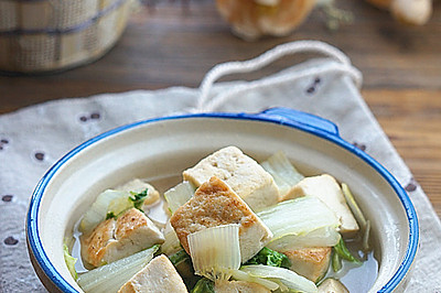 豆腐白菜小煮