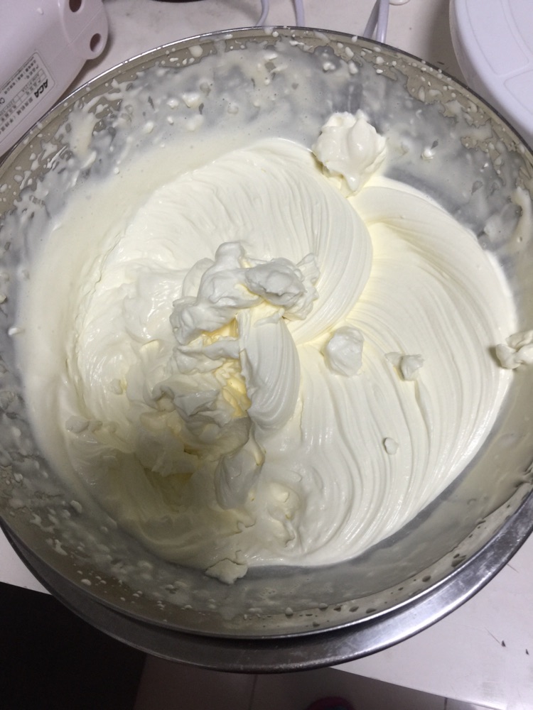 第一次做裱花+转印的奶油生日蛋糕（8寸）的做法图解15