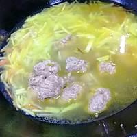 #橄享国民味 热烹更美味#牛肉丸黄瓜汤的做法图解7