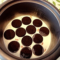 电饭煲懒人甜品—M豆奥利奥米团的做法图解1