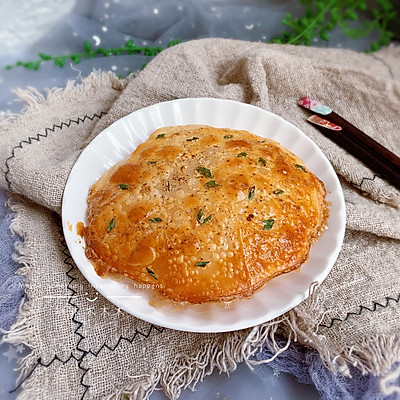 饺子皮葱油饼【宝宝最爱早餐】