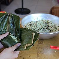 广式香菇花肉粽子（超详细，两种包法）的做法图解26