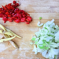 炒鸡下饭的蚝油雪菜炒肉末的做法图解4