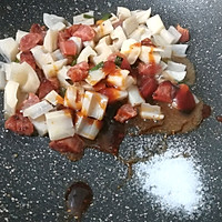 #无腊味，不新年#腊味糖醋藕丁的做法图解8