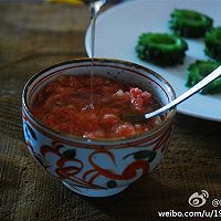蜜汁苦瓜酿无花果的做法图解3