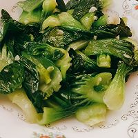 #让每餐蔬菜都营养美味#鸡汁青菜的做法图解5