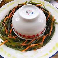 凉拌海带秋葵的做法图解3