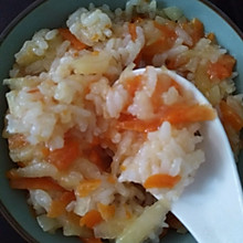 胡萝卜土豆丝饭
