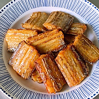 #一周减脂不重样#免油炸好吃到哭香酥烤带鱼的做法图解10