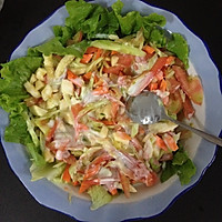 瘦身水果蔬菜沙拉的做法图解4