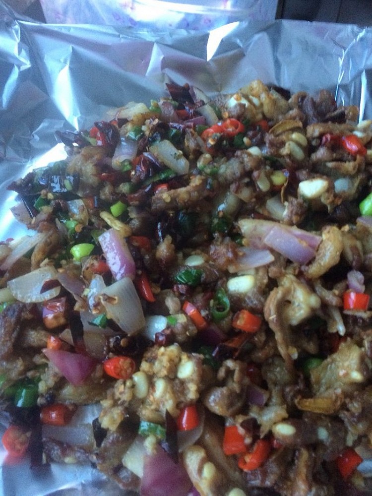 孜然脆骨的做法