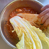 #暖冬酱在手，嗨吃部队锅#韩式泡菜的做法图解10