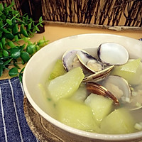 养生减肥的蛤蜊冬瓜汤的做法图解4