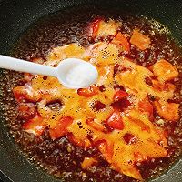 汤汁浓郁，好吃到停不下来的番茄火腿酸汤面的做法图解8
