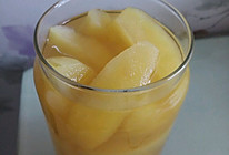 自制糖水苹果罐头的做法