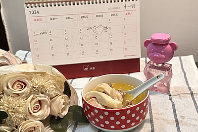 滋润暖胃牛肚鸡汤