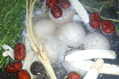 地菜煮鸡蛋