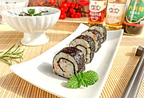 高蛋白低热量轻食—虾仁山药卷的做法