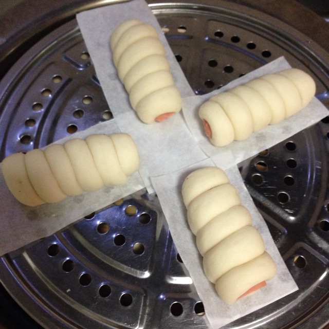 火腿卷卷包的做法图解7