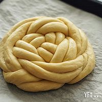 超柔软辫子面包的做法图解5