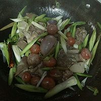 大蒜烧鸭肝的做法图解4