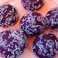 紫薯糯米丸子宝宝小零食的做法图解10