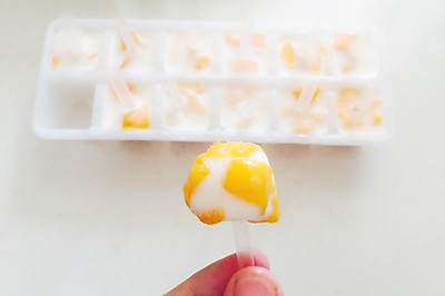 超简单自制小冰糕 芒果&哈密瓜小冰棍