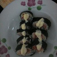 紫菜包饭（肉松，泡菜）的做法图解8