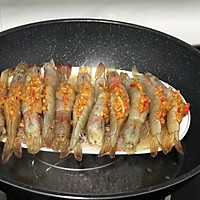 蒜蓉虾蒸粉丝的做法图解8