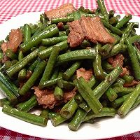五花肉炒豇豆的做法图解6
