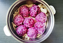 芒果紫薯珍珠丸的做法