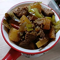 萝卜牛腩的做法图解1