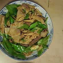 尖椒干豆腐