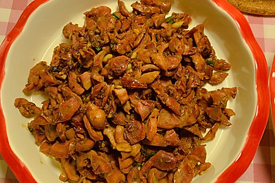 下酒菜 刷剧零食 烧烤味香辣过瘾 孜然辣炒鸡胗