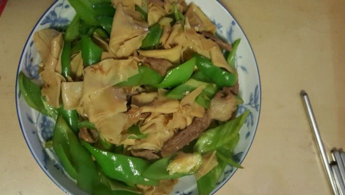 尖椒干豆腐