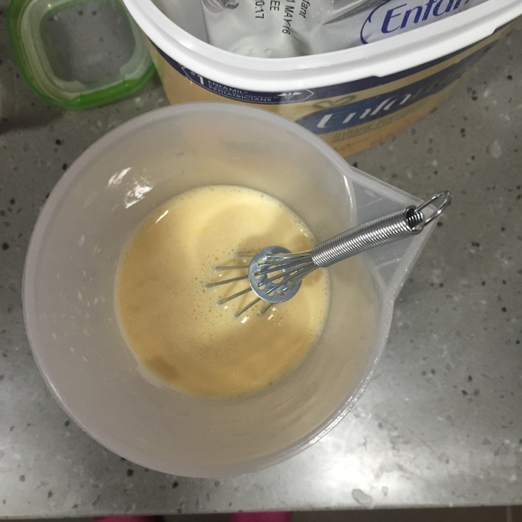 宝宝辅食之配方奶布丁（健康零食）的做法图解2
