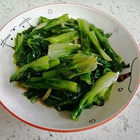 防疫美食—蒜香油麦菜的做法图解6
