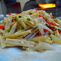 云南山珍-清炒笋片的做法图解4