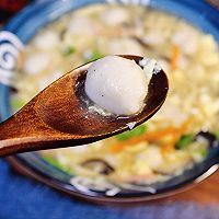 酸辣鱼丸汤 | 酸辣汤的升级版#吃货恒行 开挂双11#的做法图解14