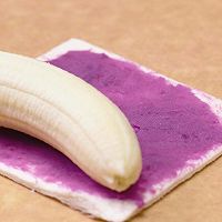 紫薯香蕉卷的做法图解7