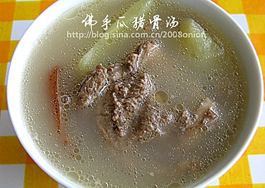 佛手瓜猪骨汤