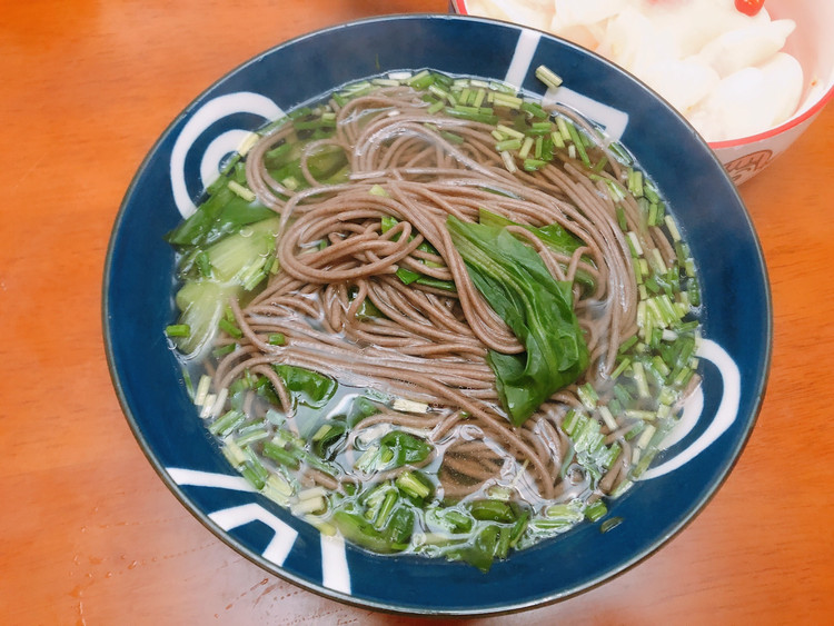 阳春面荞麦面版的做法