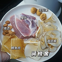 小孩经常咳嗽 久咳不愈 试试鳄鱼海底椰润肺止咳汤的做法图解1
