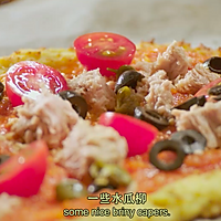花椰菜底披萨的做法图解9