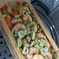 竹筒虾仁饭的做法图解4